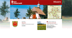 Desktop Screenshot of haeusern.de